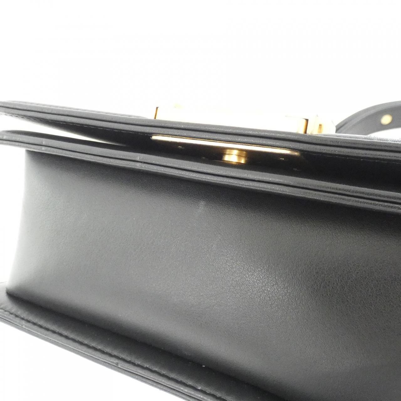 Chanel Boy Chanel Lambskin Shoulder Bag