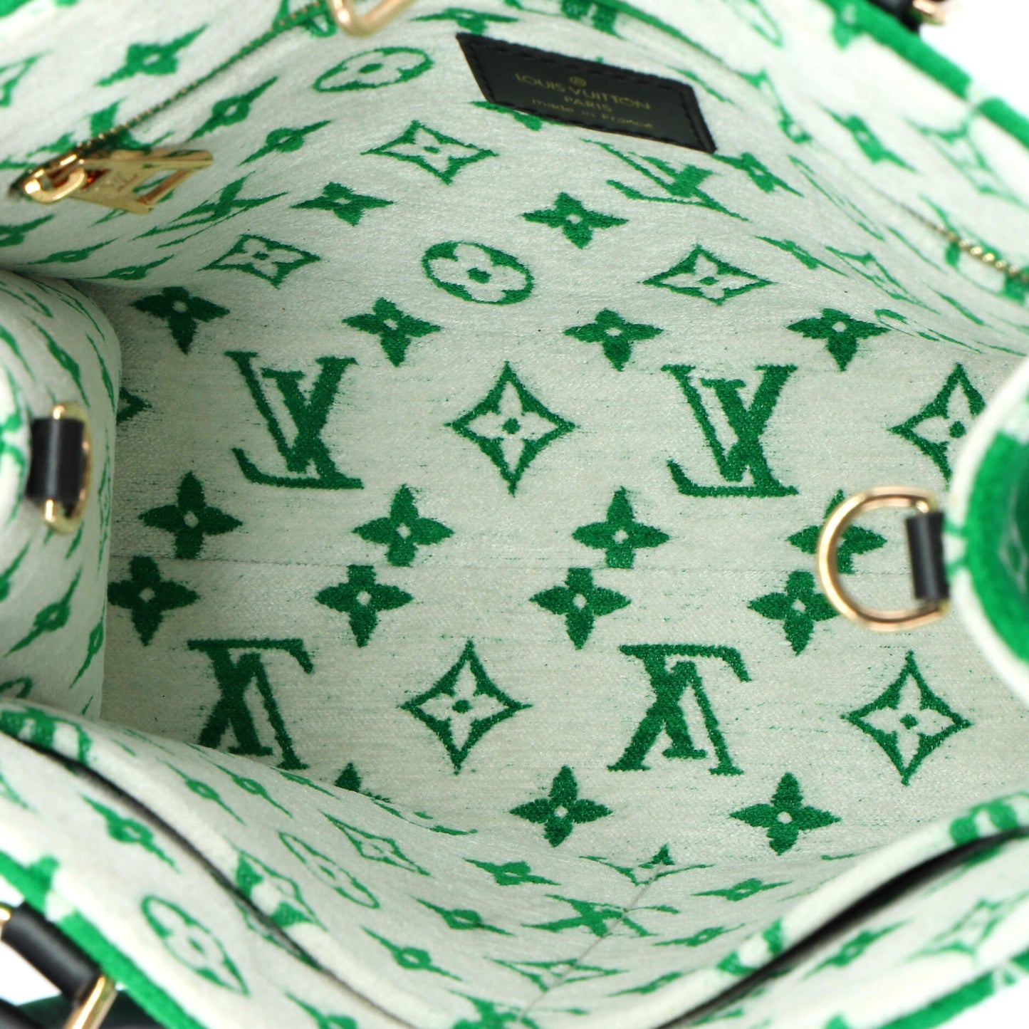 Louis Vuitton OnTheGo Tote LV Match Monogram Jacquard Velvet PM