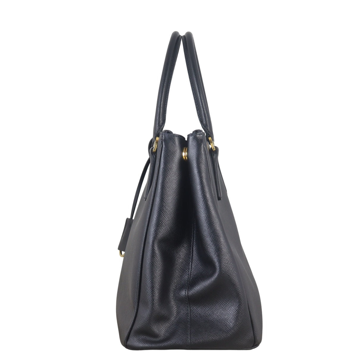 Prada Saffiano Lux Galleria Double Zip Tote Medium