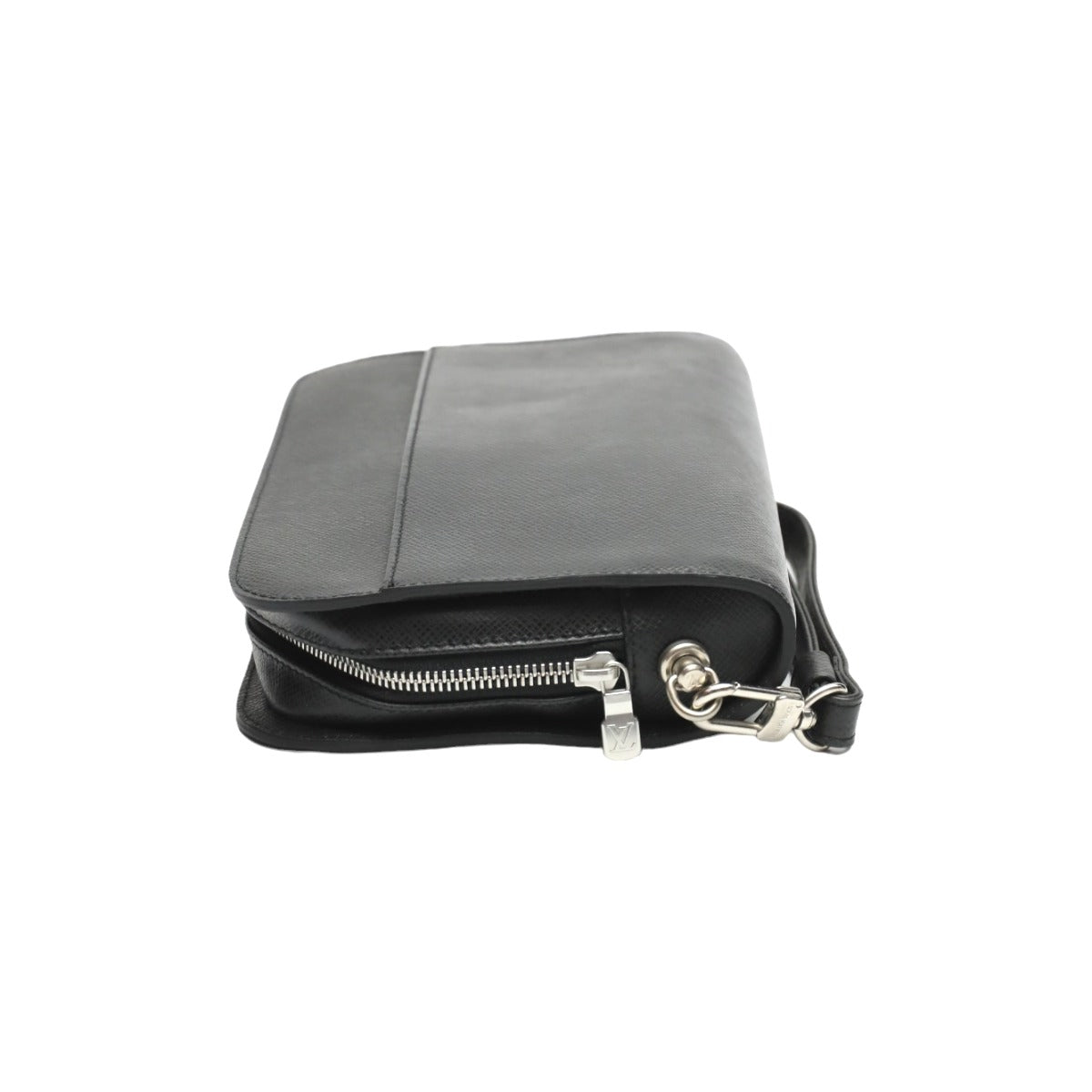 LOUIS VUITTON business bag Taiga black business bag Taiga Baikal Aldwards mens