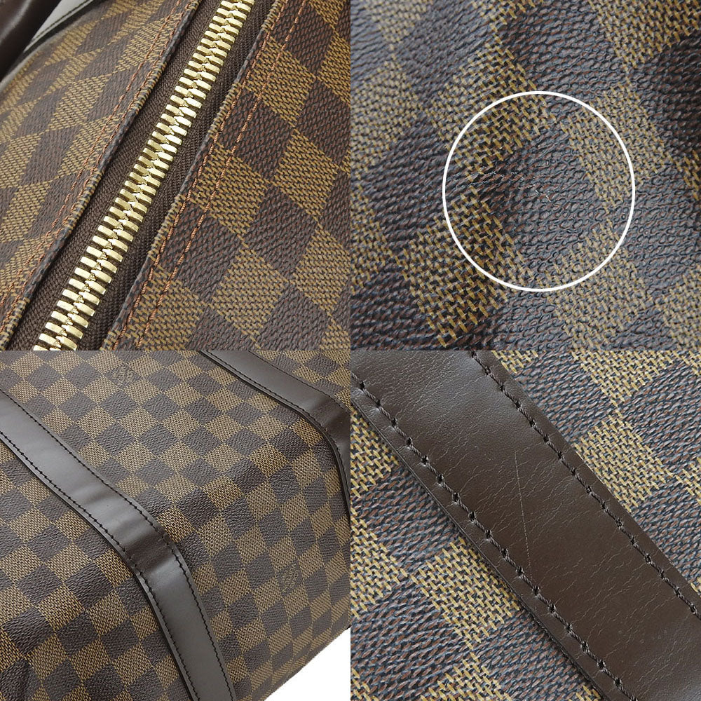 LOUIS VUITTON Boston Duffel bag Damier Brown Keepall 50