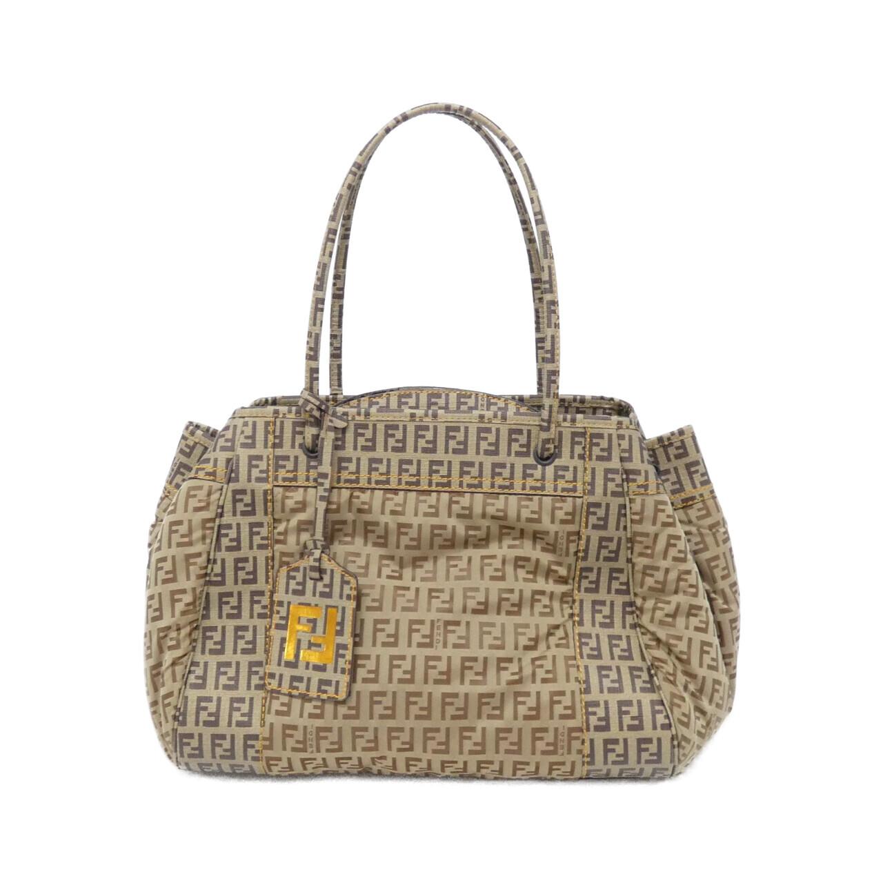 Fendi 8BN174 WTQ Nylon Coated Canvas Bag