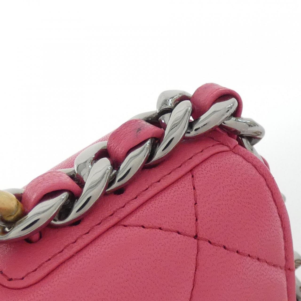 Chanel Chanel 19 Lambskin Wallet on Chain Crossbody