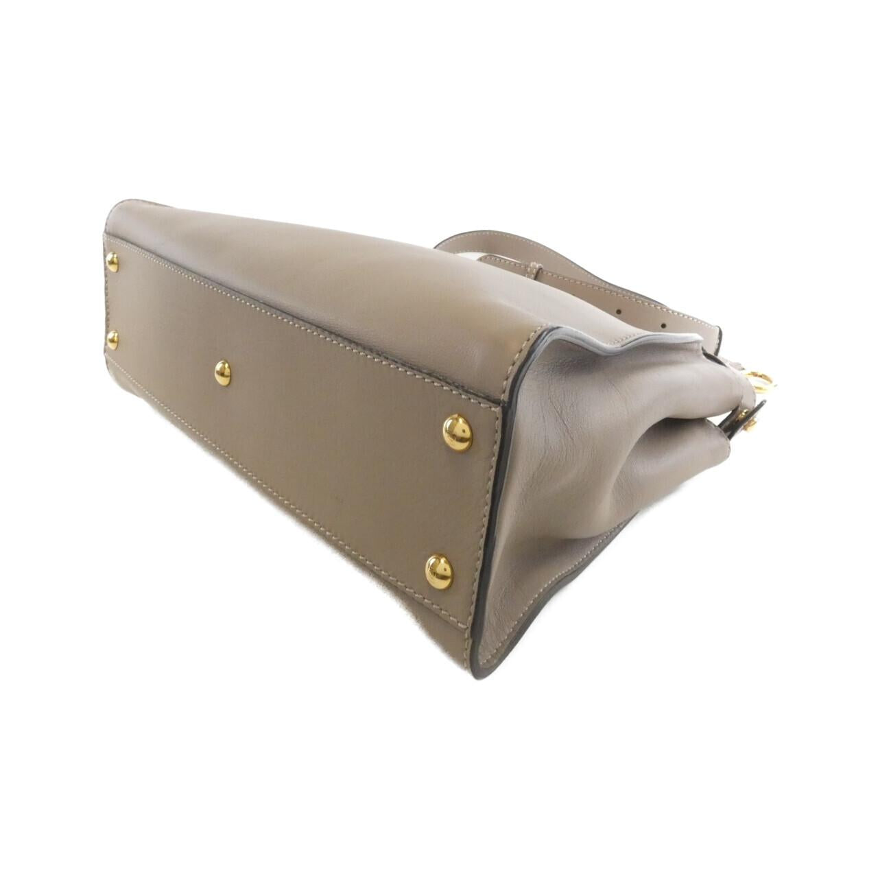 Fendi SELLERIA Peekaboo ISeeU Small Leather Bag