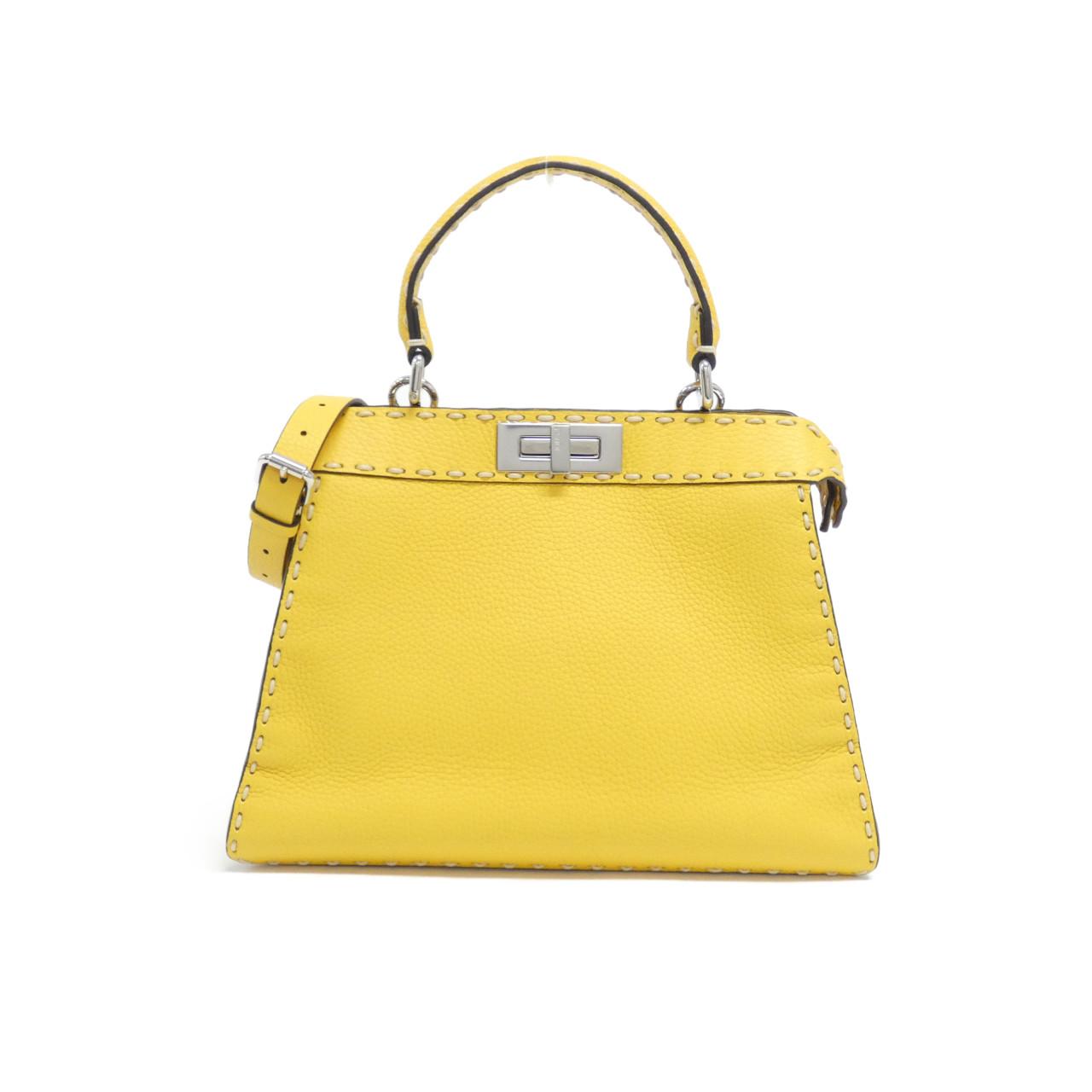 Fendi SELLERIA Peekaboo ISeeU Calf Bag