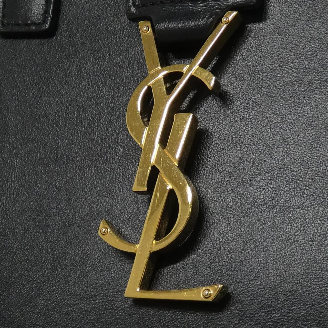 Saint Laurent Baby Cabas Monogram Calf Bag