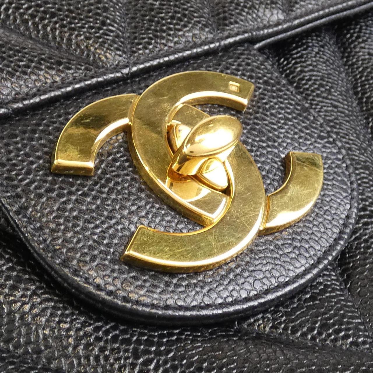Chanel Caviar Skin Shoulder Bag