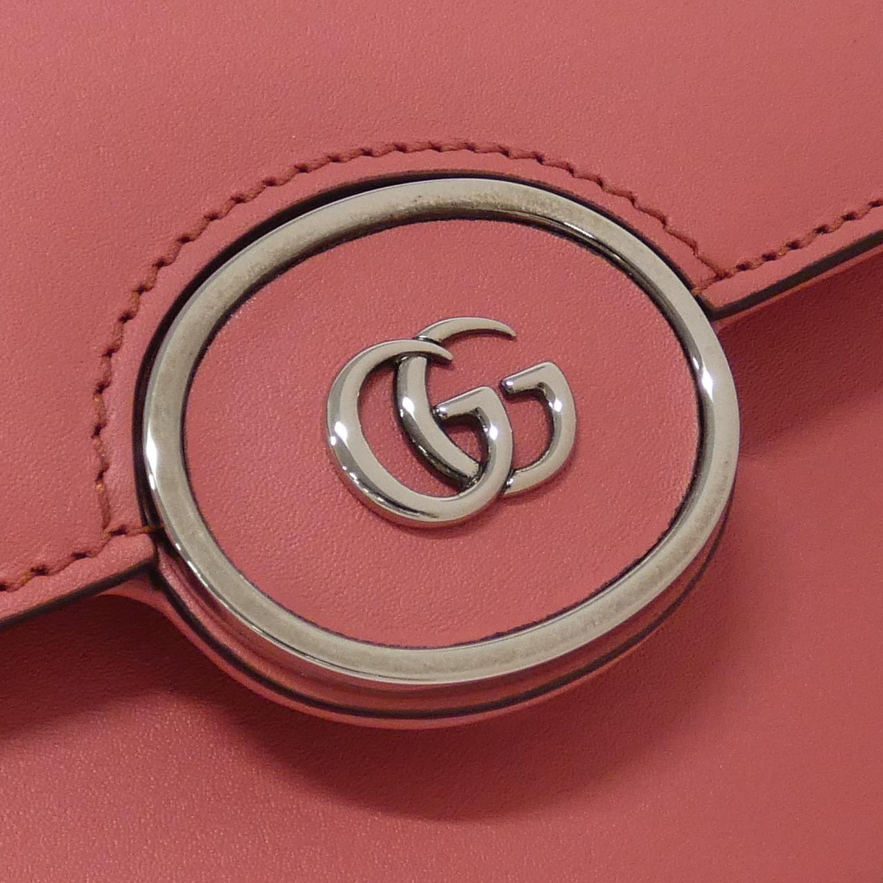 Gucci PETITE GG Leather Shoulder Bag