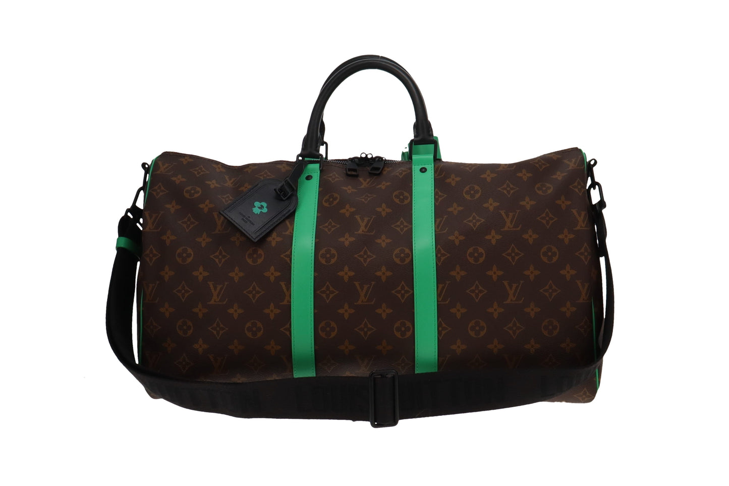 Louis Vuitton Keepall 50 Ltd Edition Tela & Macassar Bandouliere (Rare & Discontinued)