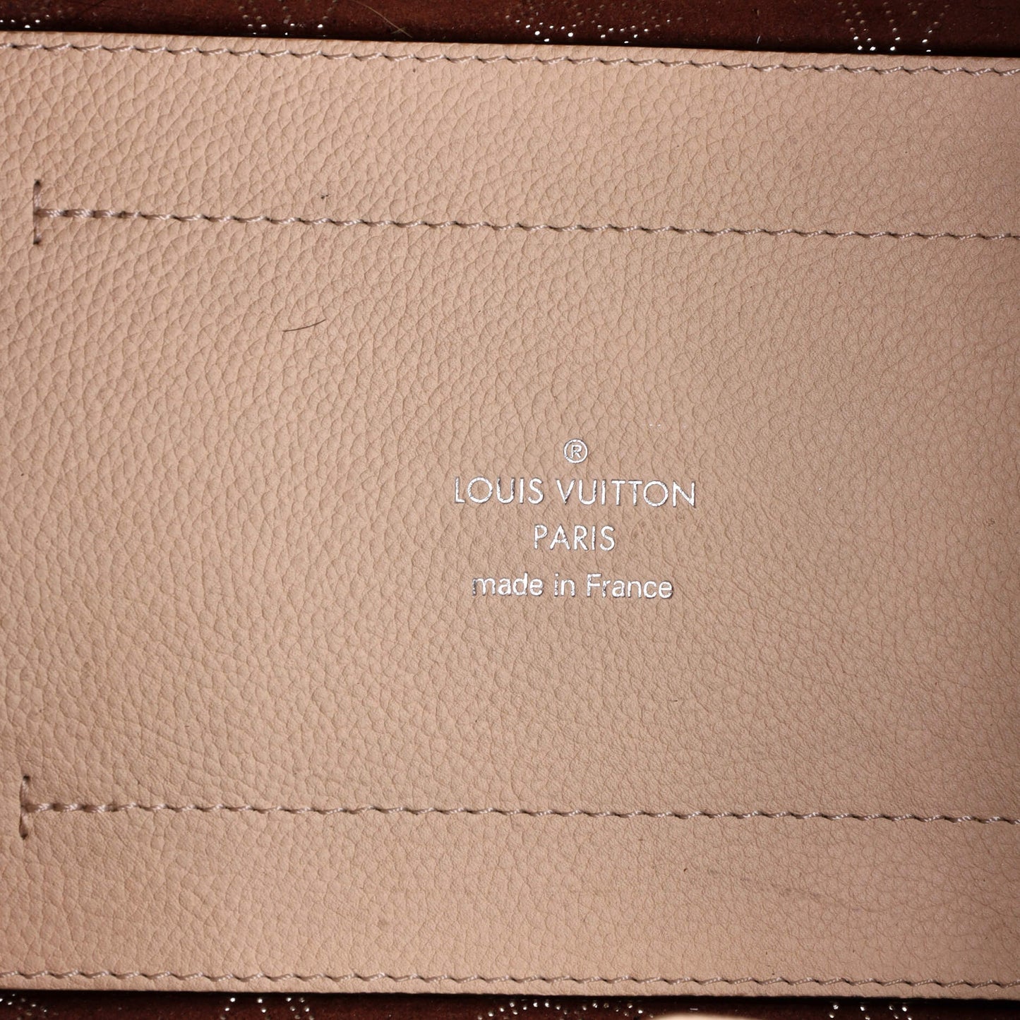 Louis Vuitton Hina Handbag Mahina Leather PM