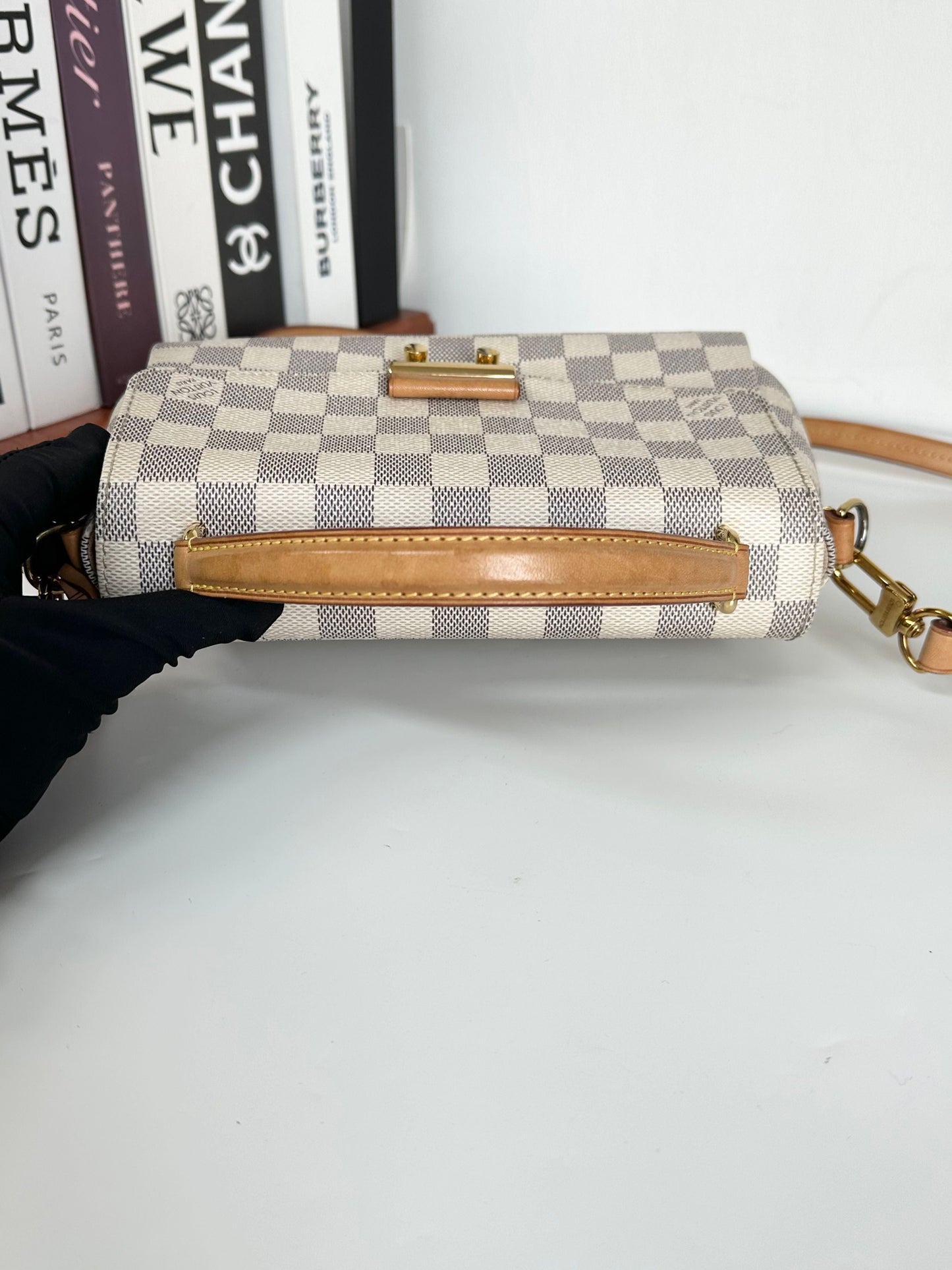 LOUIS VUITTON Damier Azur Croisette #1ACE