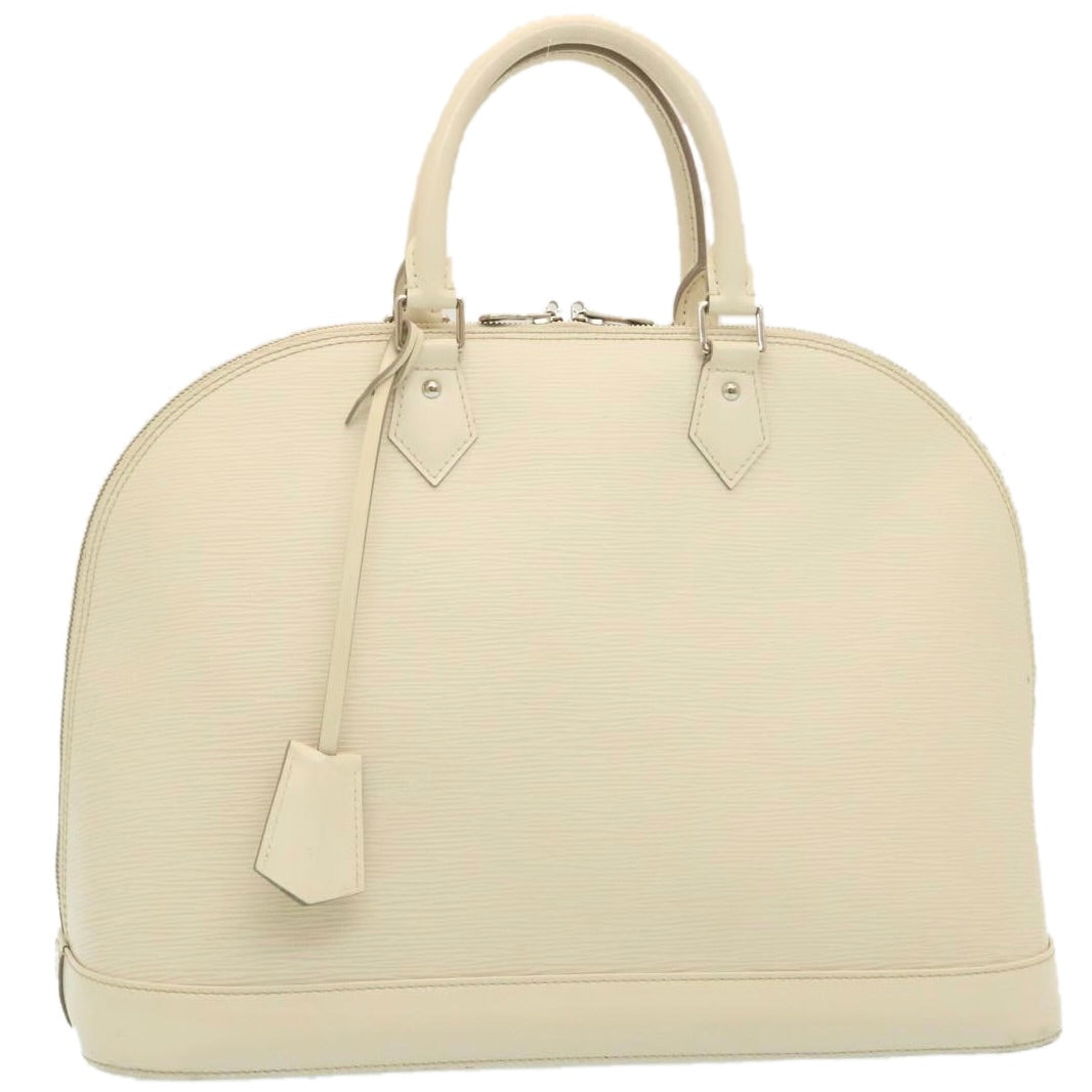 LOUIS VUITTON Epi Alma GM Hand Bag White M4032J LV Auth