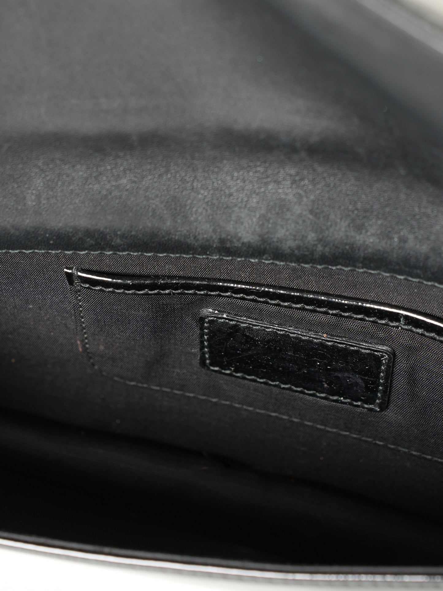 Christian Dior Black Cannage Clutch