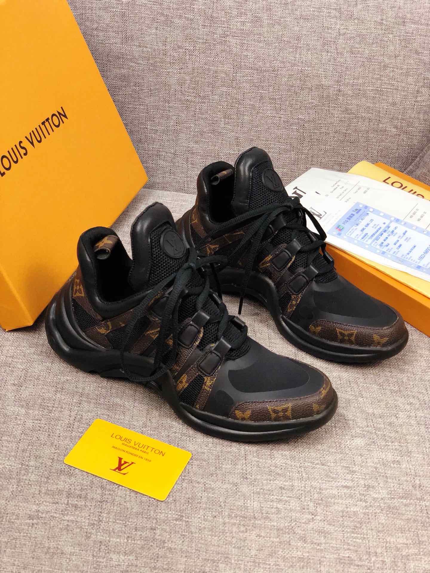 Louis Vuitton Archlight Black Brown Sneaker