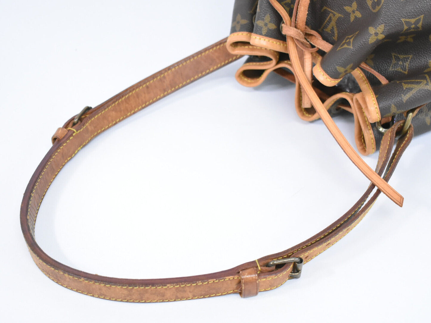 Louis Vuitton Petit Noé Canvas Shoulder Bag