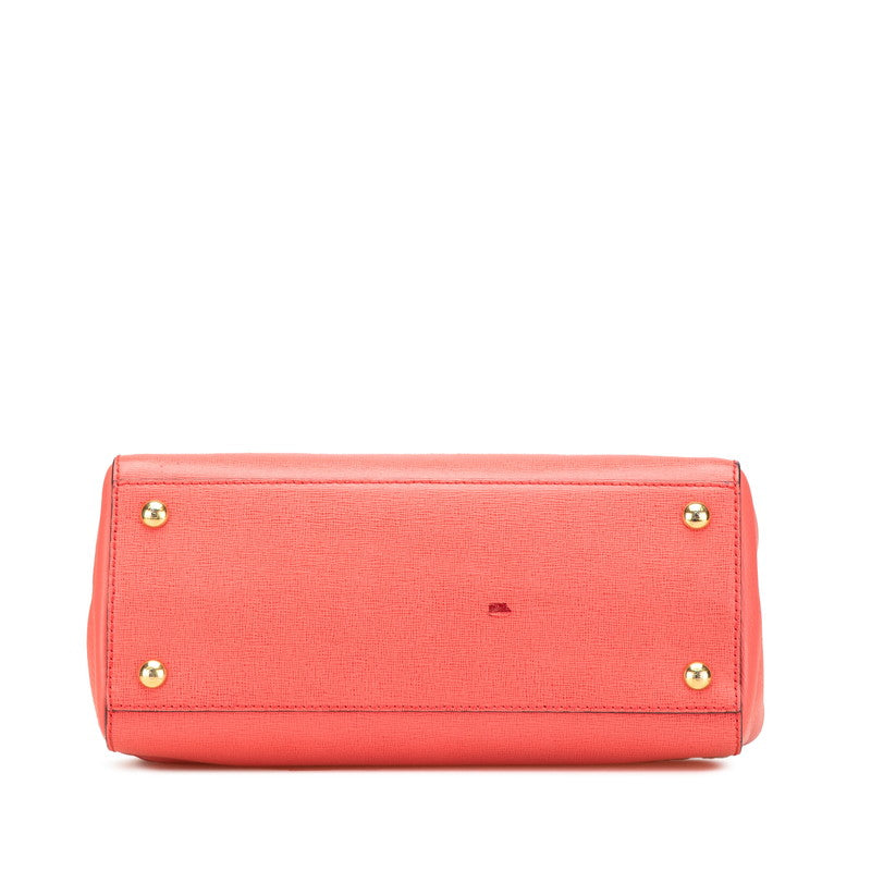 Fendi Petit 2Jours Leather 2way Bag