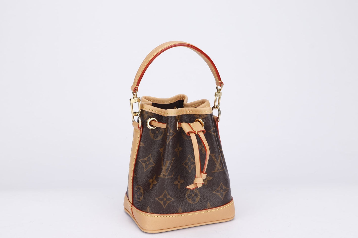 Louis Vuitton Nano Noé ( ) Monogram, with Strap & Handle, with Dust Cover & Box Handbag