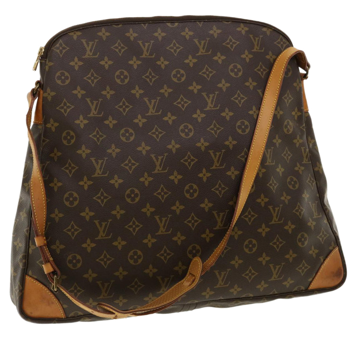 LOUIS VUITTON Monogram Boulogne 50 Shoulder Bag LV Auth