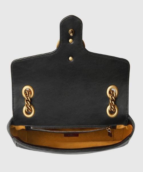 Gucci Monogram Chain Leather Crossbody