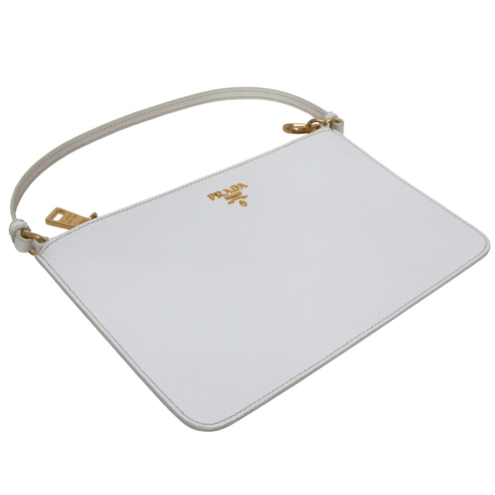 Prada Saffiano Leather Accessory Pouch