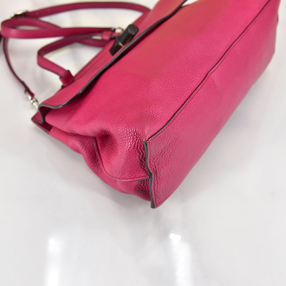 Gucci Bamboo Leather Handbag Style 5