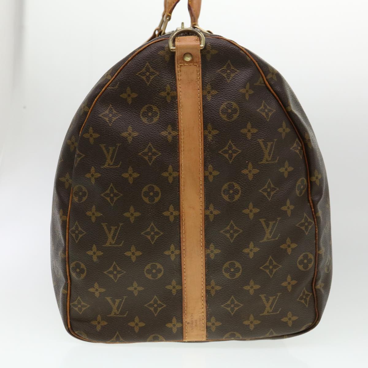 LOUIS VUITTON Monogram Keepall Bandouliere 60 Boston Bag M41412 LV 38416