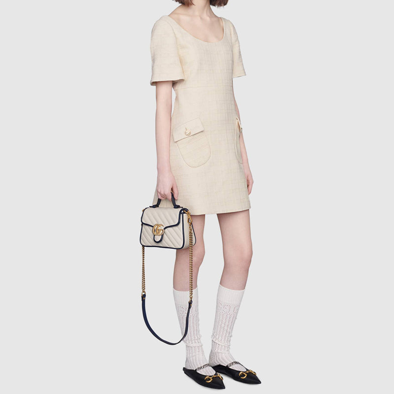 Gucci Chain Leather Shoulder Bag