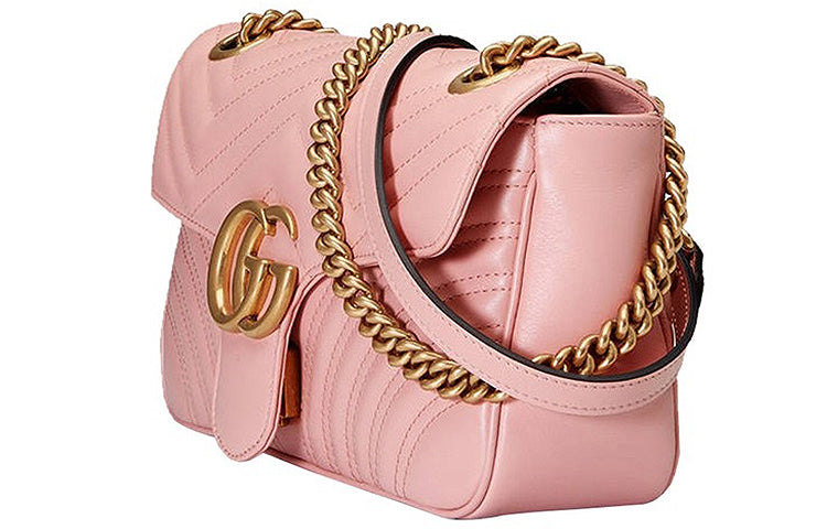Gucci Chain Leather Shoulder Bag