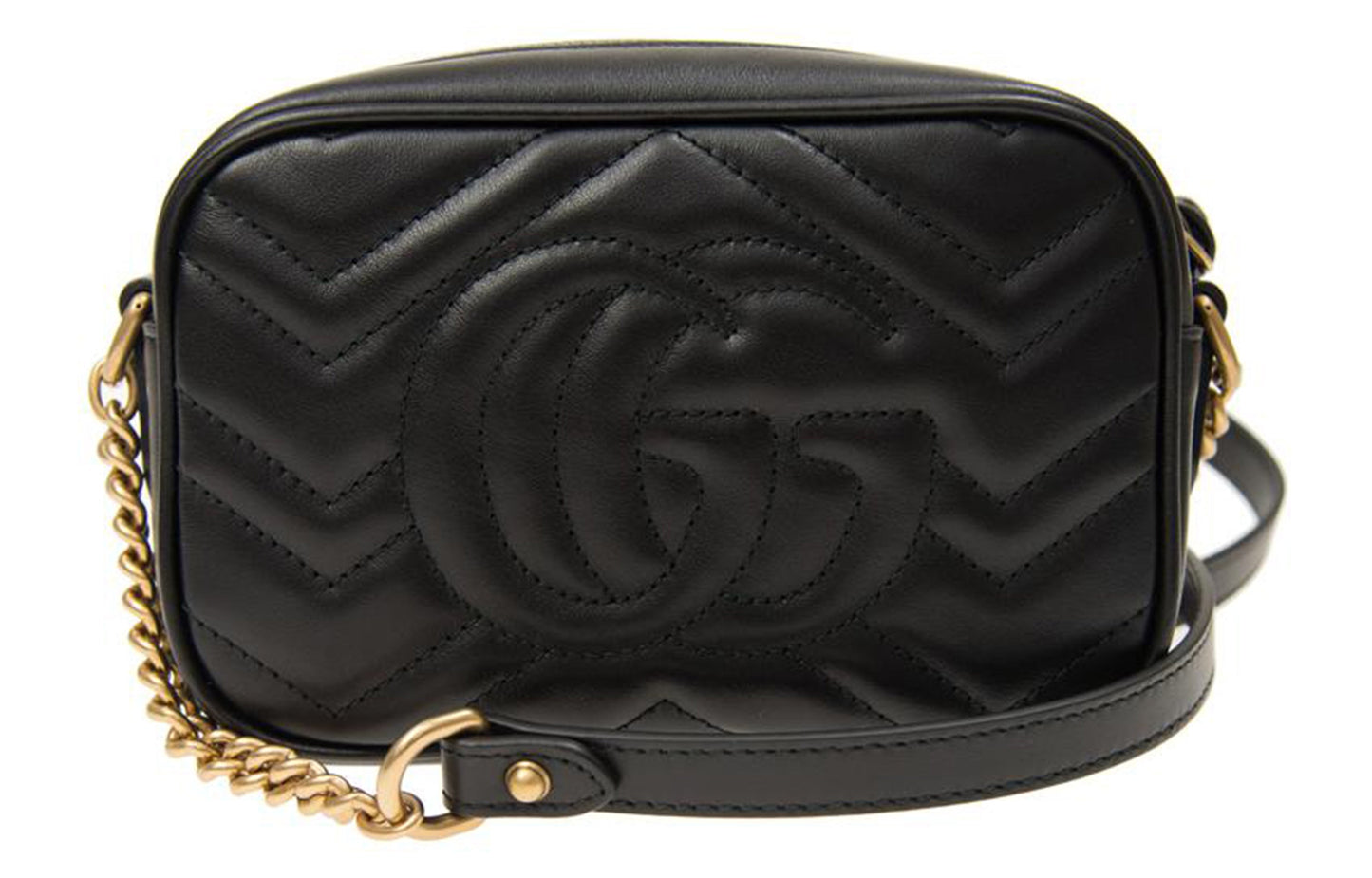 Gucci Chain Leather Crossbody