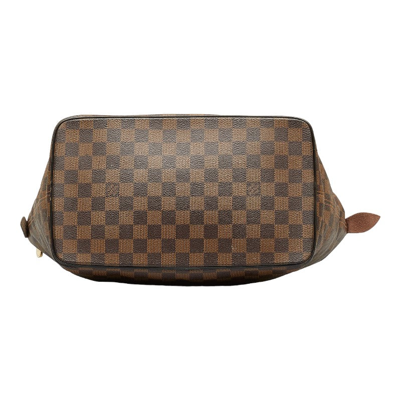Louis Vuitton Damier Salée MM Handbag N51188 Eve Brown PVC Leather Louis Vuitton