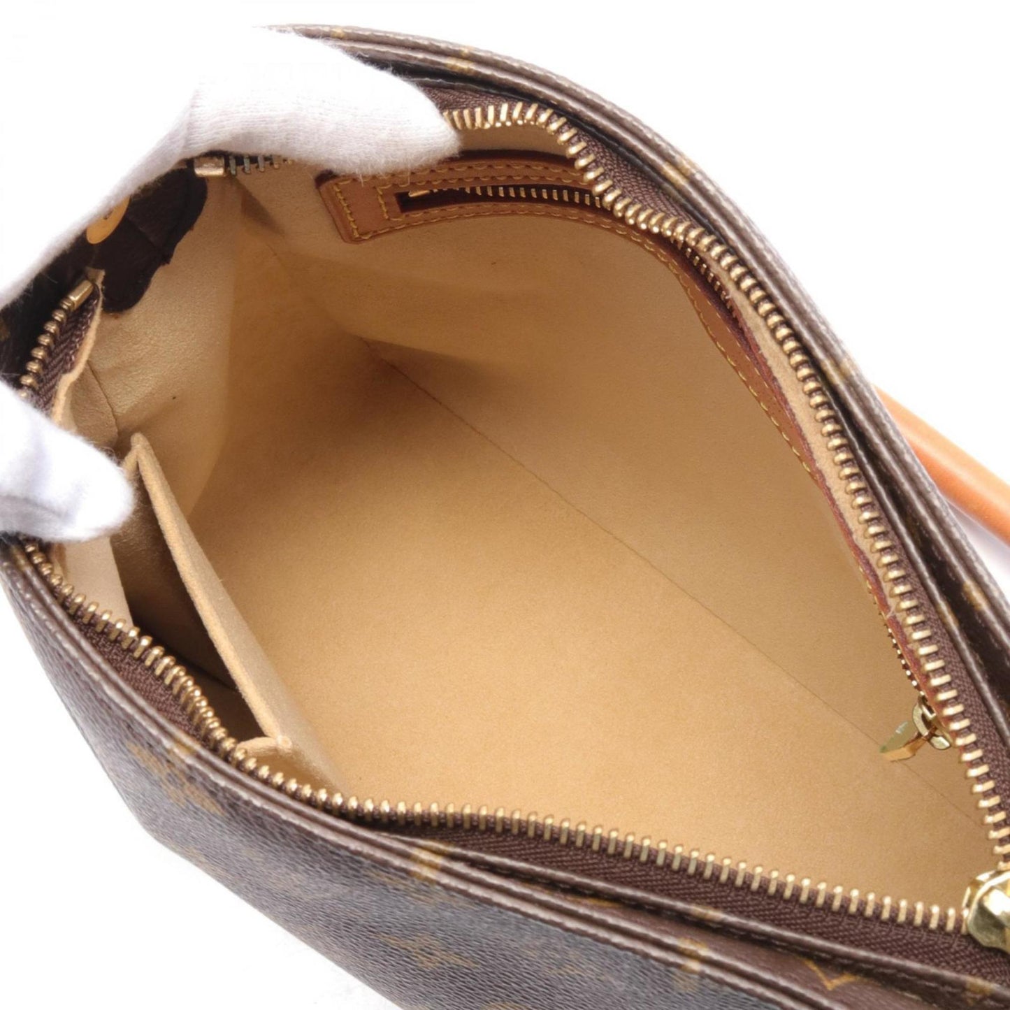 Louis Vuitton Coated Canvas Leather Shoulder Bag
