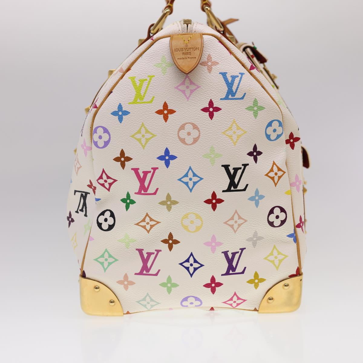 LOUIS VUITTON Monogram Multicolor Keepall 45 Boston Bag M92641 LV 40082A
