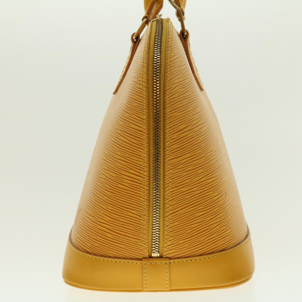 LOUIS VUITTON Epi Alma Hand Bag Tassili Yellow M52149 LV 40395