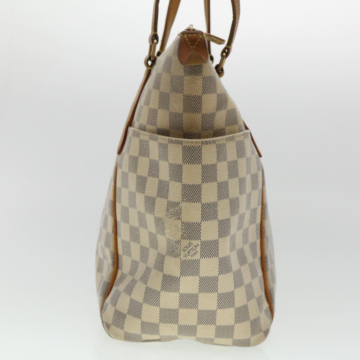 LOUIS VUITTON Damier Azur Totally MM Tote Bag N51262 LV 40419