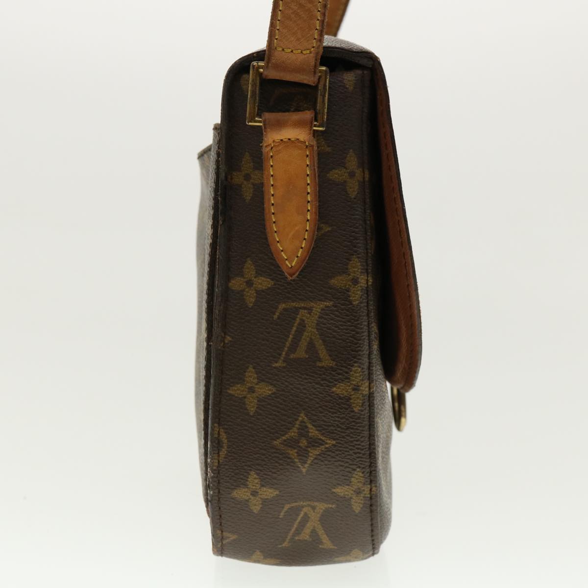 LOUIS VUITTON Monogram Saint Cloud GM Shoulder Bag M51242 LV Auth 40981