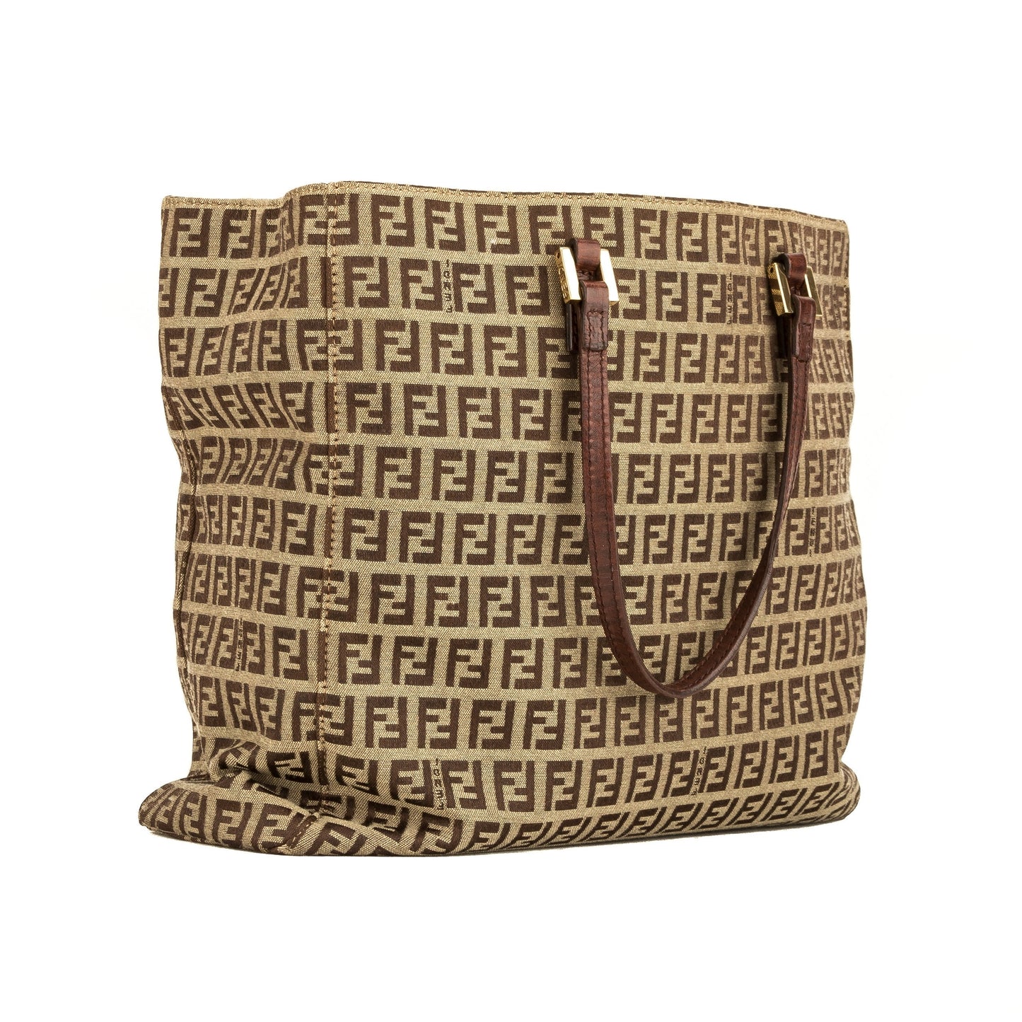 Fendi Brown Zucca Tote