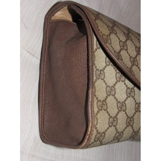 Gucci Envelope Leather Mini Clutch