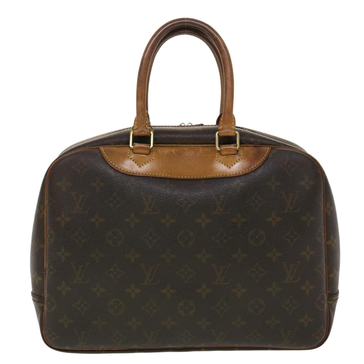 LOUIS VUITTON Monogram Deauville Hand Bag M47270 LV Auth 44702