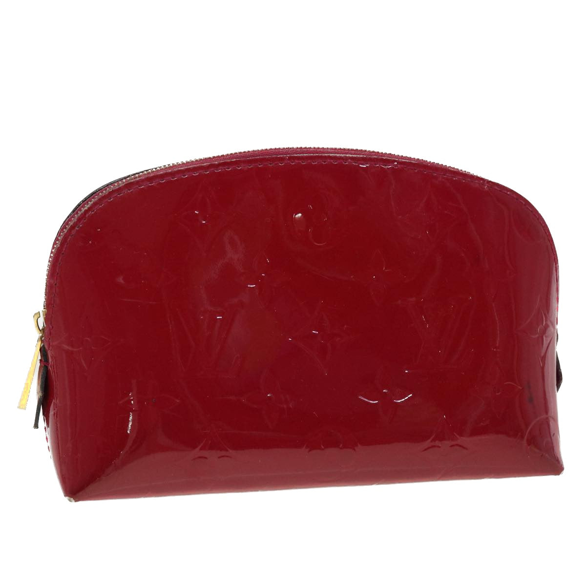 LOUIS VUITTON Vernis Pochette Cosmetic Pouch Rose Andian LV