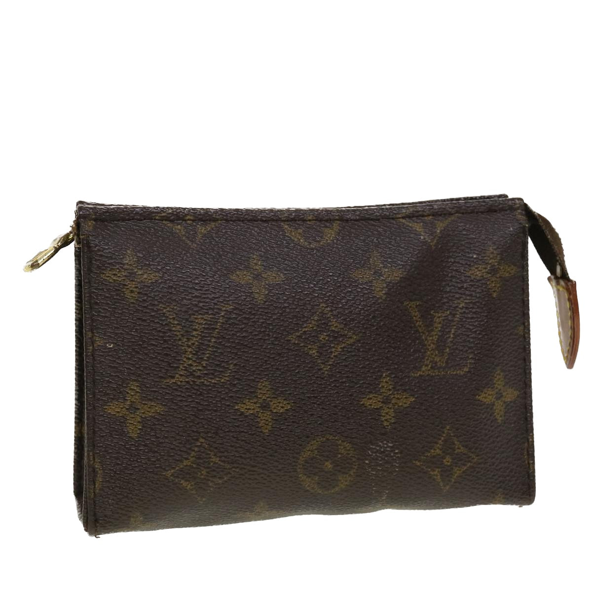 LOUIS VUITTON Monogram Poche Toilette 15 Pouch LV