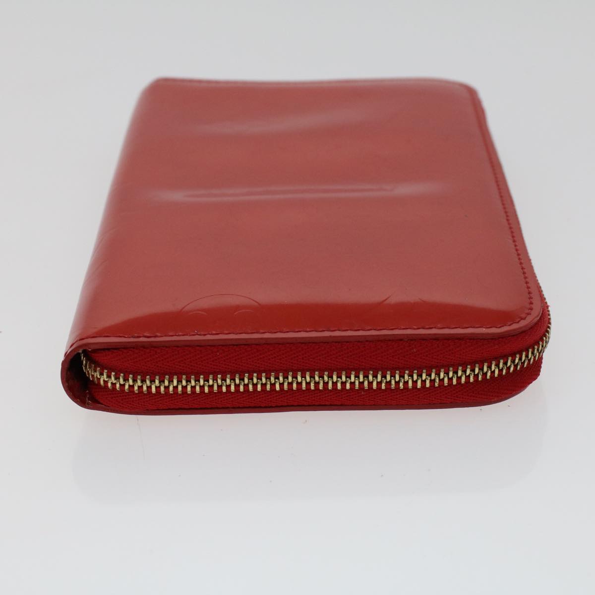 LOUIS VUITTON Monogram Vernis Eldridge Wallet Rouge M91159 LV Auth 45272