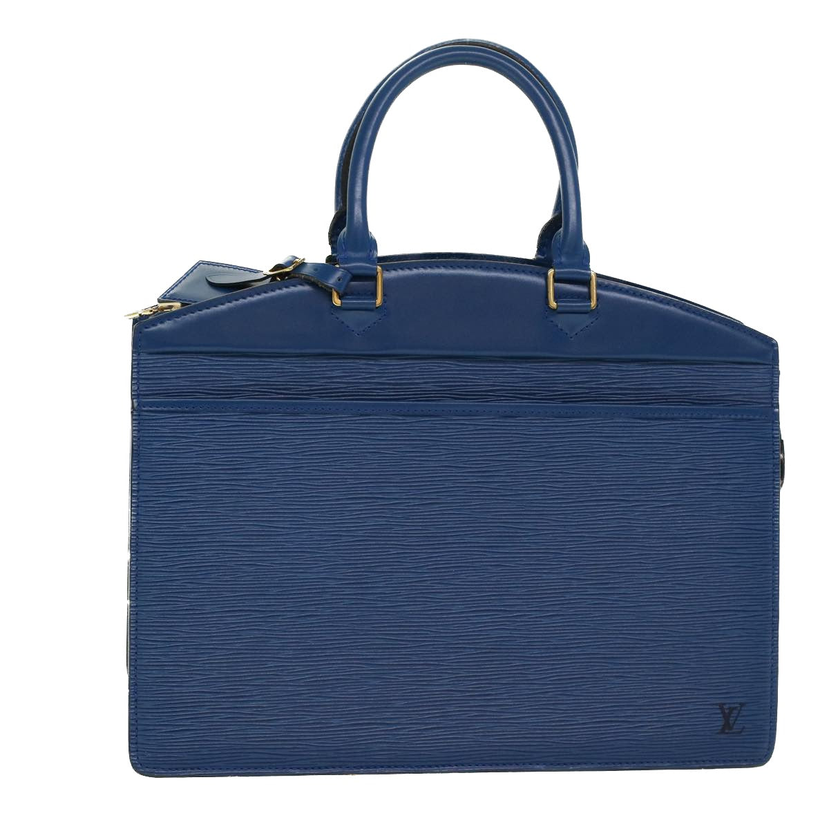 LOUIS VUITTON Epi Riviera Hand Bag Blue LV