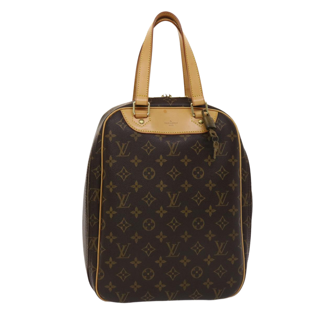 LOUIS VUITTON Monogram Excursion Hand Bag LV Auth