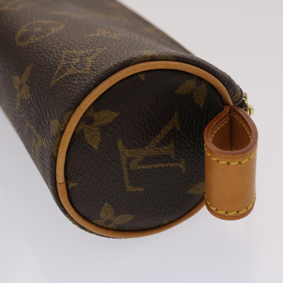 LOUIS VUITTON Monogram Trousse Rondo Pouch M47630 LV 47865