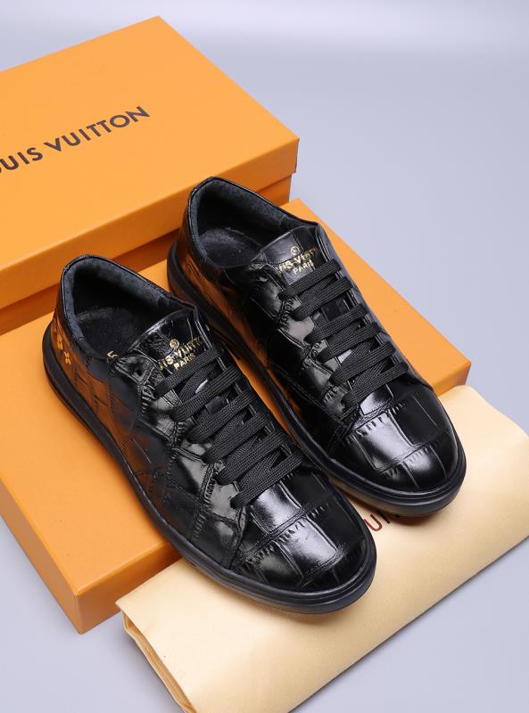 Louis Vuitton Alligator Black Sneaker