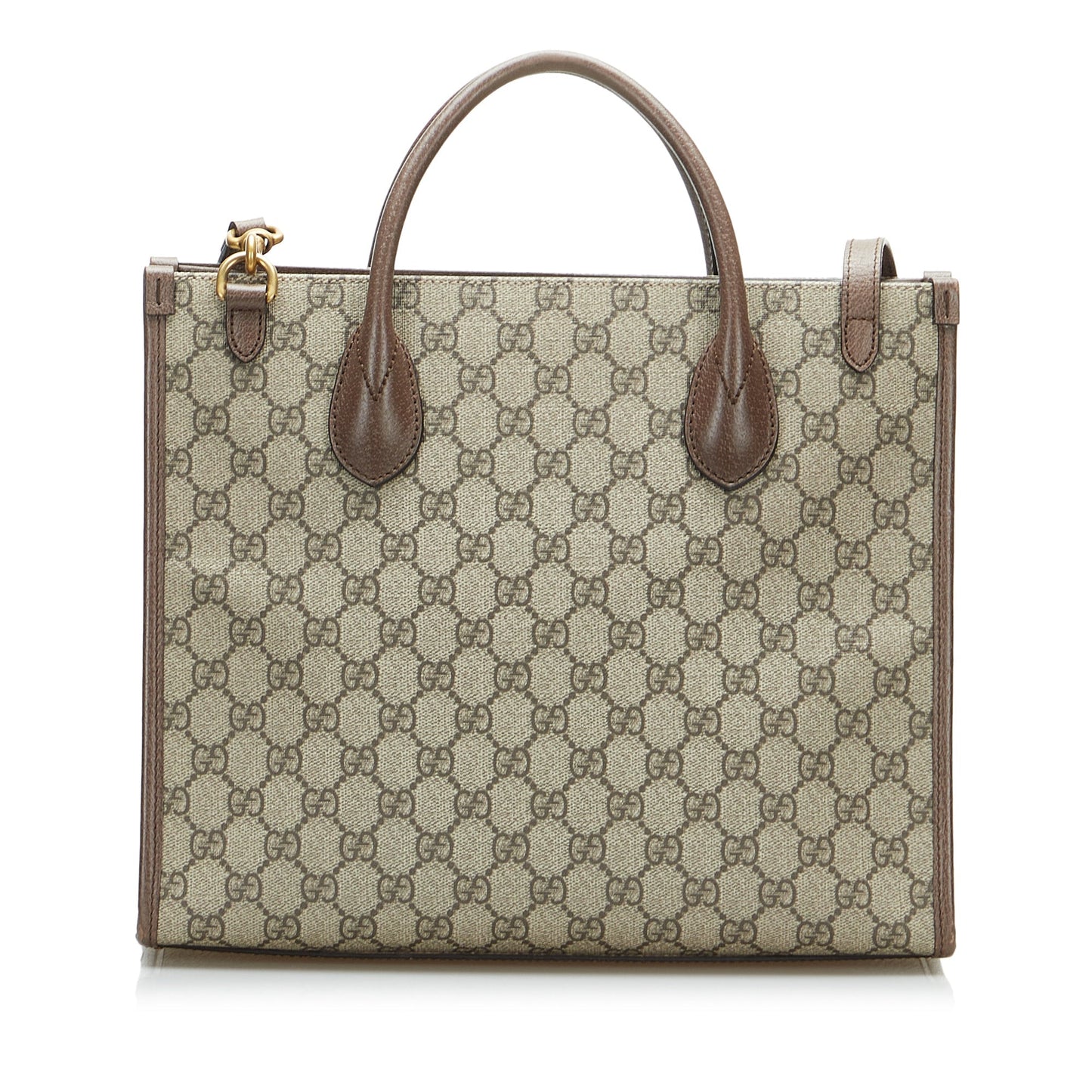 Gucci GG Supreme Leather Canvas Tote Style 1
