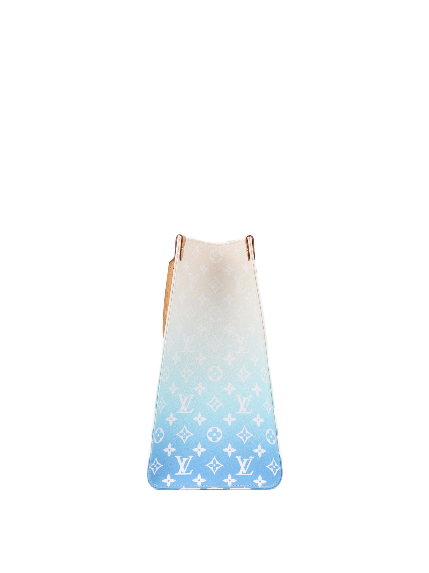 Louis Vuitton Beige Blue Ombre OnTheGo GM Pool