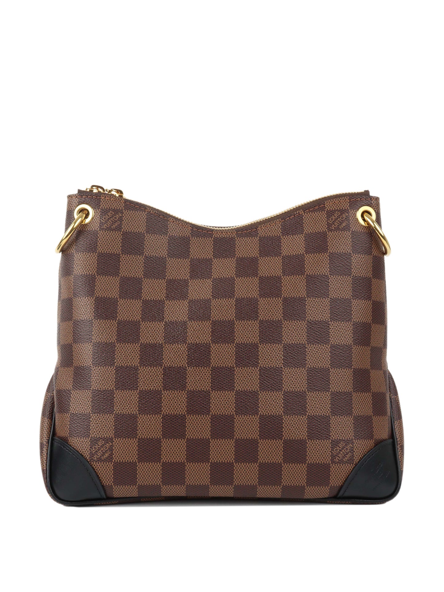 Louis Vuitton Black Damier Ebene Odeon PM Bag