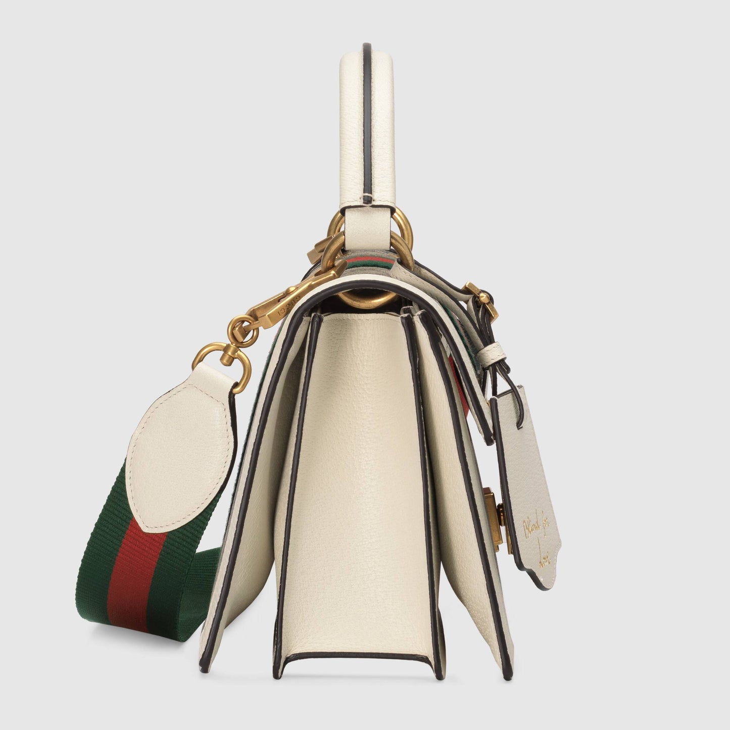 Gucci Monogram Leather Canvas Crossbody