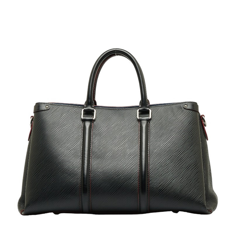 Louis Vuitton Epic Suffron NV MM Handbag Shoulder Bag 2WAY M55610 Noir Black Red Leather Louis Vuitton